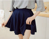 Casual High Pleated Short Skirt