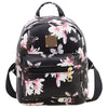 Floral Wind Printing Student Backpack