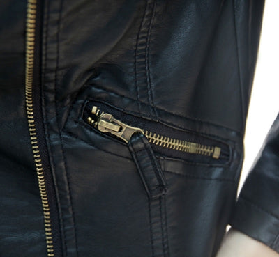 Slim Cool  PU Leather Jackets