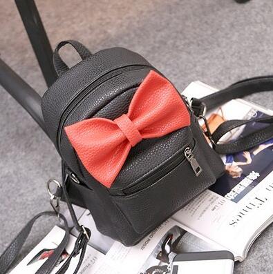 Mickey Lady Mini Leather Shoulder Bag