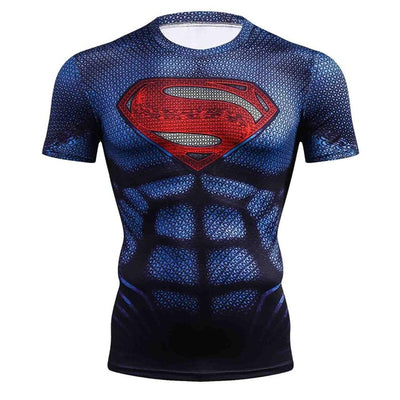 Casual Superhero Spiderman Fitness Shirt